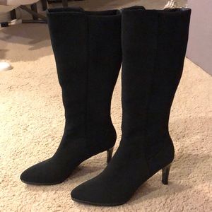 Authentic Stuart Weitzman Gortex black boots. Sz 7